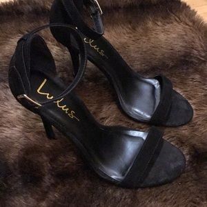 Lulus Faux Suede Minimalist Heel